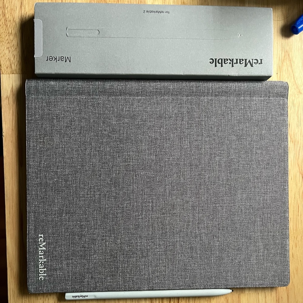 Remarkable2 Tablet w/2 Markers & Folio (EDIT: 3 Markers and 2 Marker Pluses)